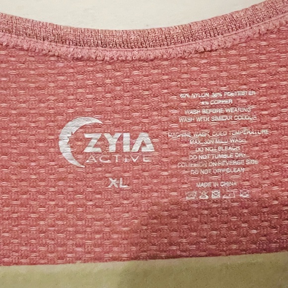 ZYIA Tops Zyia Active Copper Charged Tank Poshmark